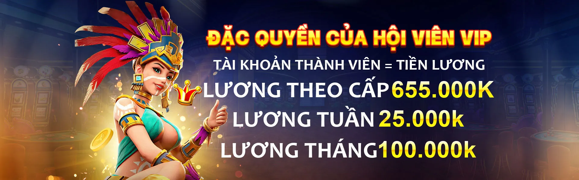 Cấp độ VIP Bạch Kim tại sclub88